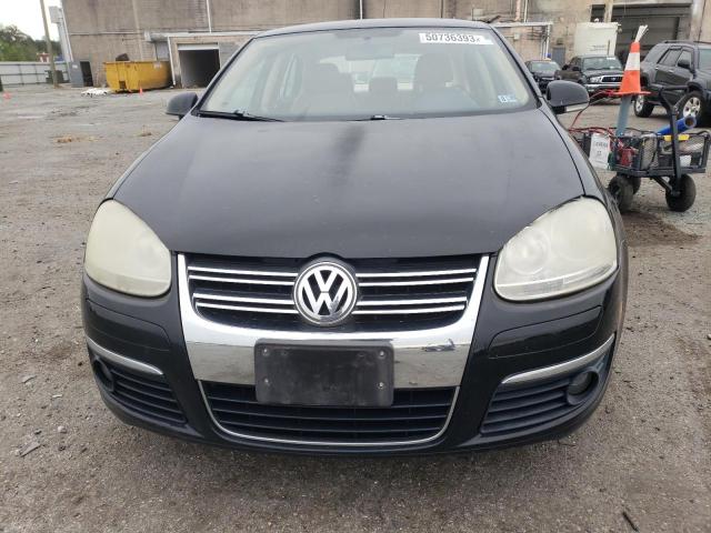 3VWEF71K67M179856 - 2007 VOLKSWAGEN JETTA WOLFSBURG 黑色 照片 5