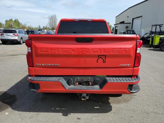 1GCRWDEK9KZ279292 - 2019 CHEVROLET SILVERADO C1500 RST RED photo 6