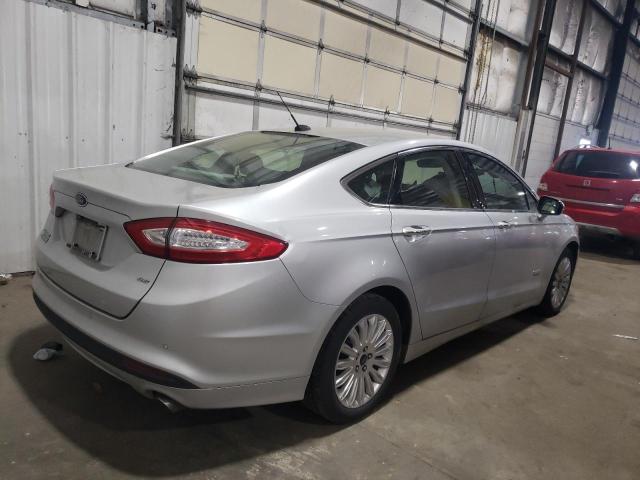 3FA6P0PU6GR306120 - 2016 FORD FUSION SE PHEV SILVER photo 3