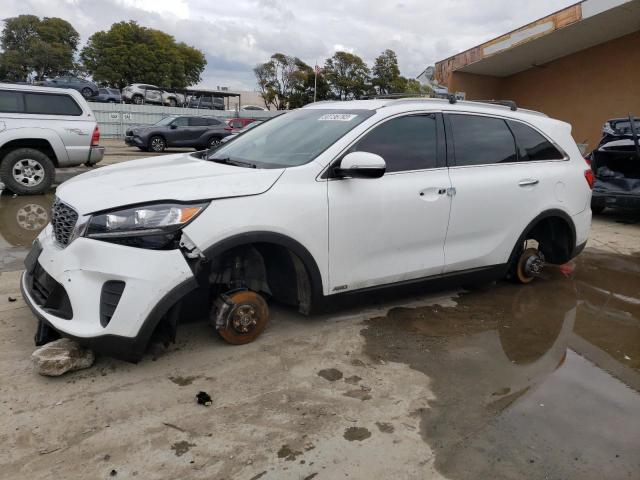 5XYPGDA33LG710325 - 2020 KIA SORENTO L WHITE photo 1