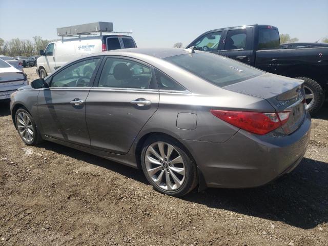 5NPEC4AB4BH277048 - 2011 HYUNDAI SONATA LIM SE GRAY photo 2