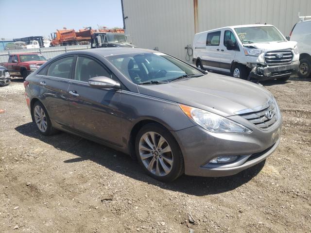 5NPEC4AB4BH277048 - 2011 HYUNDAI SONATA LIM SE GRAY photo 4