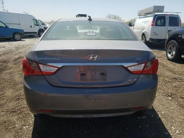 5NPEC4AB4BH277048 - 2011 HYUNDAI SONATA LIM SE GRAY photo 6