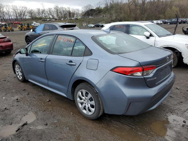 5YFEPRAEXLP012179 - 2020 TOYOTA COROLLA LE BLUE photo 2