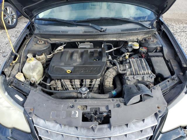 1C3LC46K17N580803 - 2007 CHRYSLER SEBRING BLACK photo 11