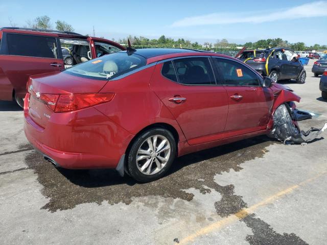 5XXGN4A70DG239815 - 2013 KIA OPTIMA EX RED photo 3