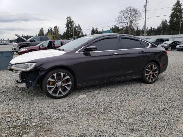 1C3CCCCG6FN565304 - 2015 CHRYSLER 200 C BROWN photo 1