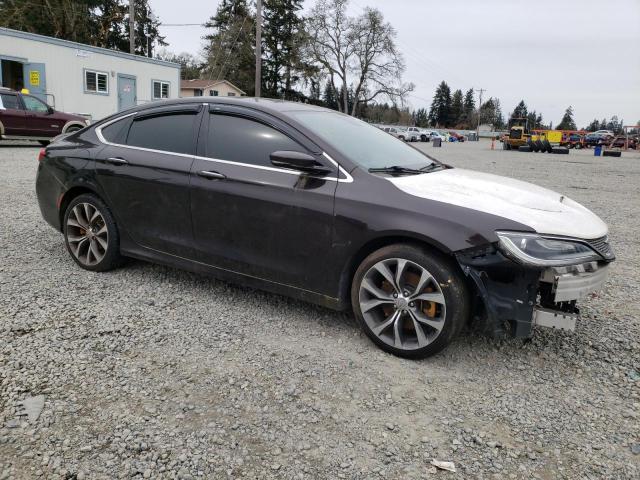 1C3CCCCG6FN565304 - 2015 CHRYSLER 200 C BROWN photo 4