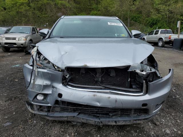 5TDJKRFH7FS210911 - 2015 TOYOTA HIGHLANDER XLE SILVER photo 5