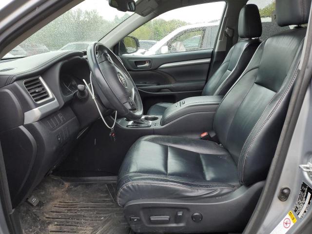 5TDJKRFH7FS210911 - 2015 TOYOTA HIGHLANDER XLE SILVER photo 7