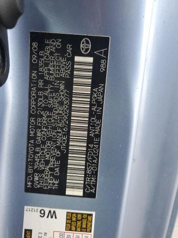 JTKDE167290293077 - 2009 TOYOTA SCION TC Mavi foto 12