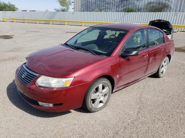 1G8AL55F27Z108741 - 2007 SATURN ION LEVEL 3 MAROON photo 1