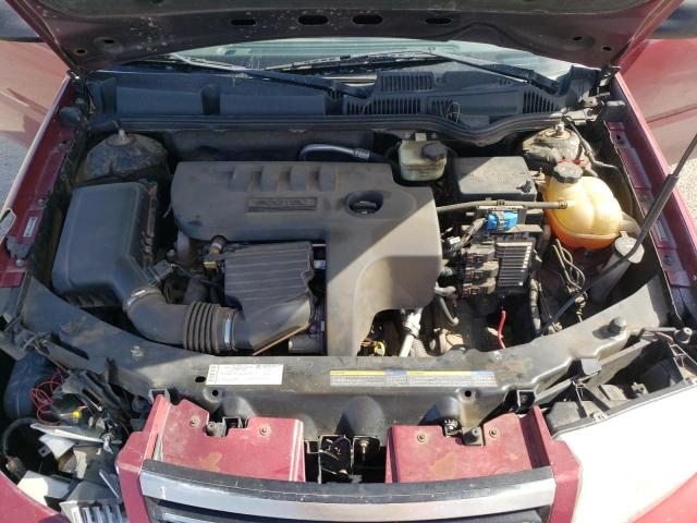 1G8AL55F27Z108741 - 2007 SATURN ION LEVEL 3 MAROON photo 11