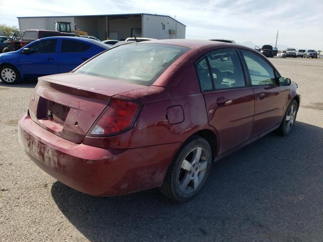 1G8AL55F27Z108741 - 2007 SATURN ION LEVEL 3 MAROON photo 3