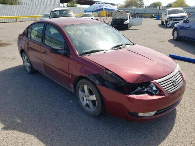 1G8AL55F27Z108741 - 2007 SATURN ION LEVEL 3 MAROON photo 4