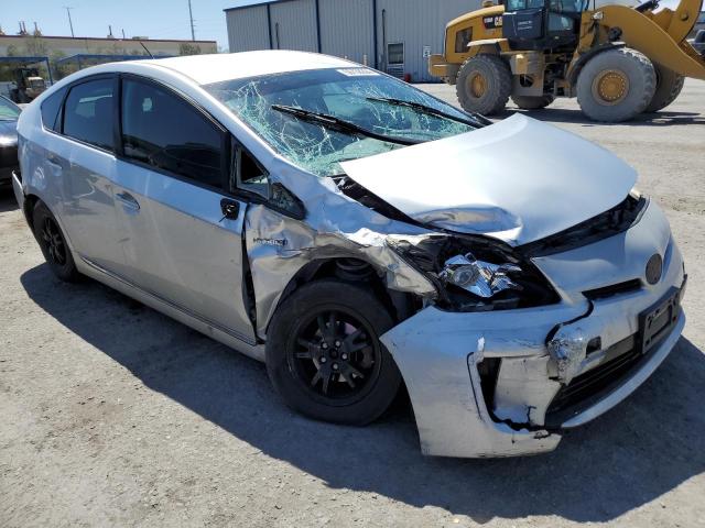 JTDKN3DU6D5578718 - 2013 TOYOTA PRIUS SILVER photo 4