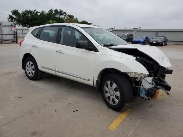 JN8AS5MT4CW274923 - 2012 NISSAN ROGUE S WHITE photo 4