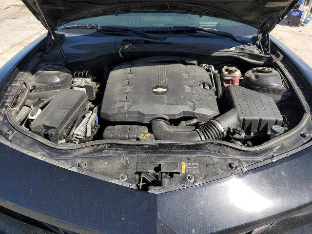 2G1FC1E31C9170252 - 2012 CHEVROLET CAMARO LT BLACK photo 11