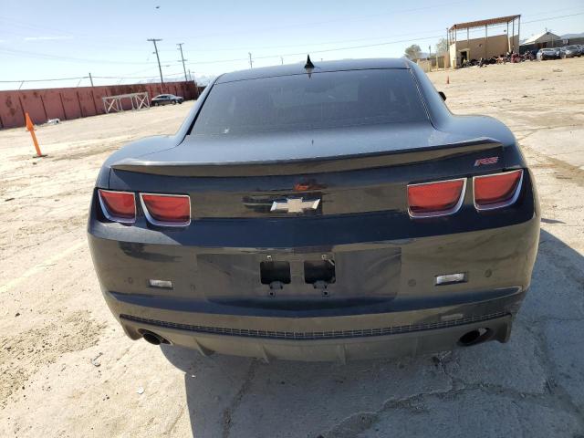 2G1FC1E31C9170252 - 2012 CHEVROLET CAMARO LT BLACK photo 6