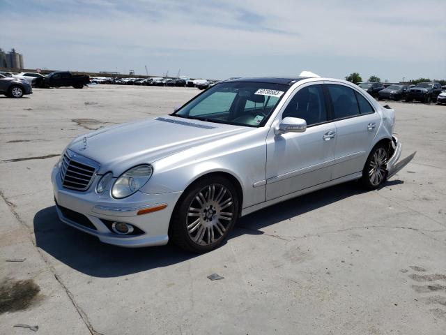 WDBUF72X78B223802 - 2008 MERCEDES-BENZ E 550 SILVER photo 1