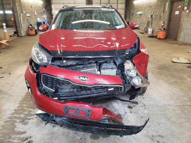 KNDPRCA63K7509826 - 2019 KIA SPORTAGE SX RED photo 5