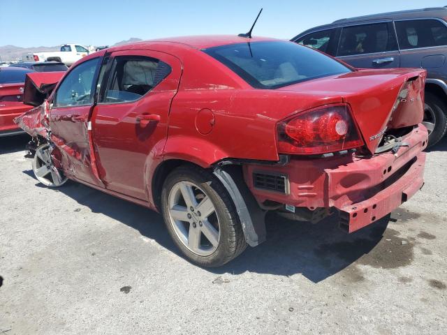 1C3CDZAB6DN644248 - 2013 DODGE AVENGER SE RED photo 2