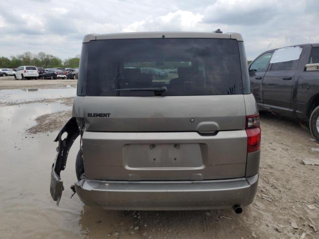 5J6YH18948L003928 - 2008 HONDA ELEMENT SC GRAY photo 6