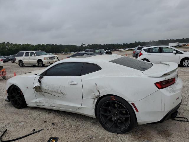 1G1FH1R70J0148586 - 2018 CHEVROLET CAMARO SS WHITE photo 2