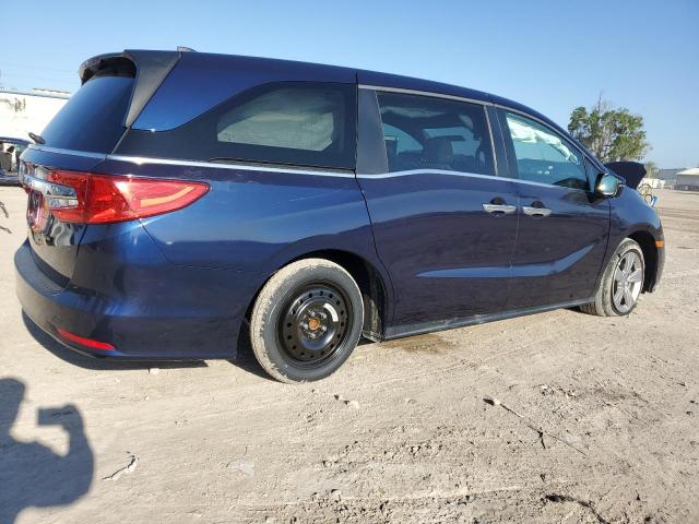 5FNRL6H58KB124040 - 2019 HONDA ODYSSEY EX BLUE photo 3