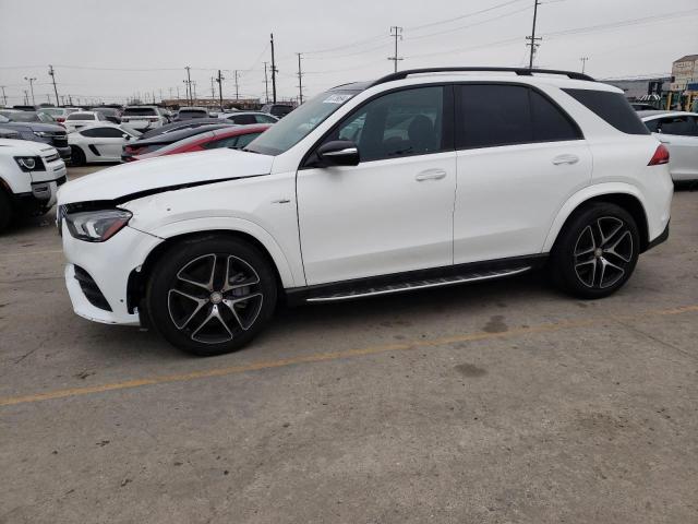 4JGFB6BB9MA507321 - 2021 MERCEDES-BENZ GLE AMG 53 4MATIC WHITE photo 1