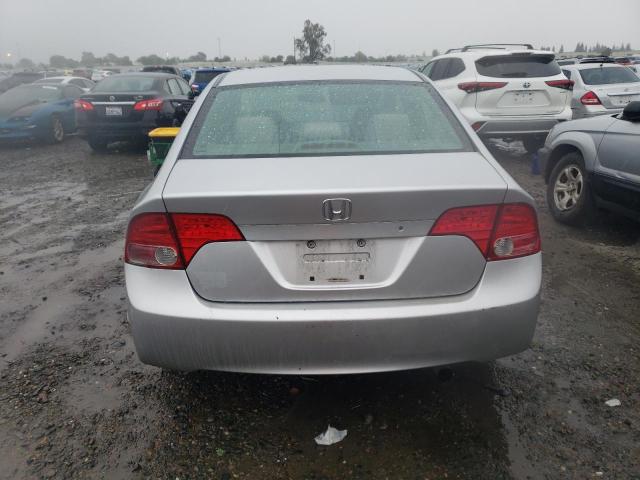 1HGFA16836L088982 - 2006 HONDA CIVIC EX SILVER photo 6