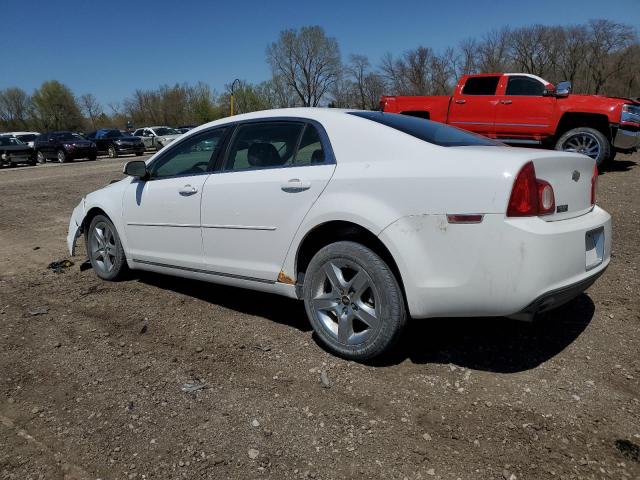 1G1ZH57B39F109933 - 2009 CHEVROLET MALIBU 1LT WHITE photo 2