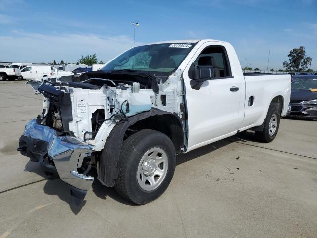 3GCNWAEH2LG229854 - 2020 CHEVROLET SILVERADO C1500 WHITE photo 1