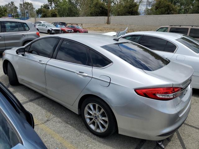 3FA6P0LU6HR232673 - 2017 FORD FUSION SE HYBRID SILVER photo 2