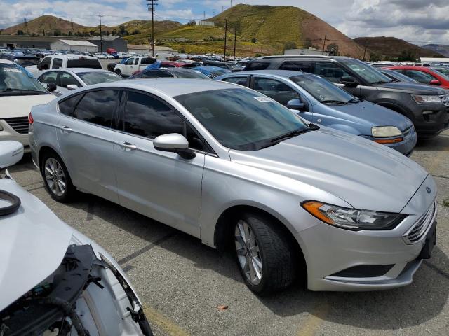 3FA6P0LU6HR232673 - 2017 FORD FUSION SE HYBRID SILVER photo 4