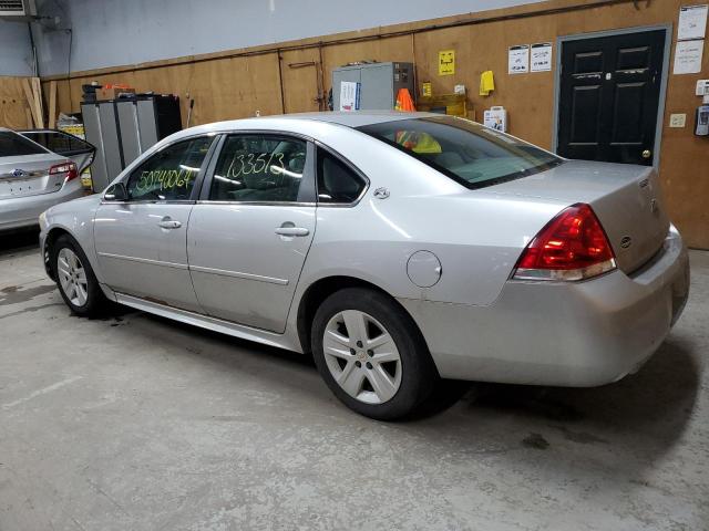 2G1WA5EN8A1265904 - 2010 CHEVROLET IMPALA LS GRAY photo 2