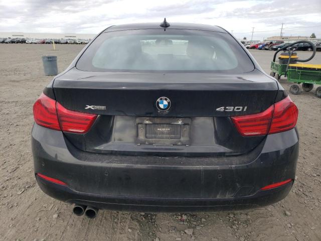 WBA4J3C55JBG90891 - 2018 BMW 430XI GRAN COUPE BLACK photo 6