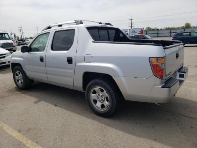 2HJYK16298H526013 - 2008 HONDA RIDGELINE RT SILVER photo 2