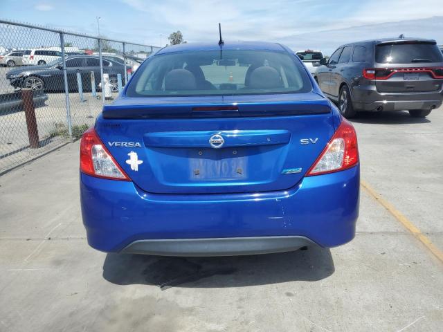 3N1CN7AP5FL842964 - 2015 NISSAN VERSA S BLUE photo 6