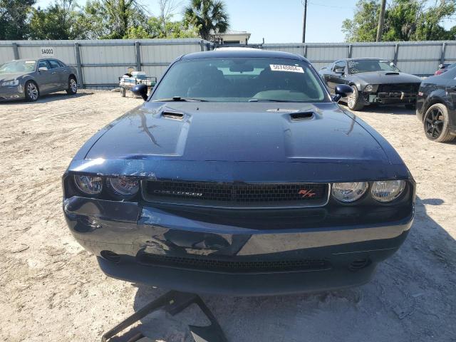 2C3CDYAG6DH660125 - 2013 DODGE CHALLENGER SXT BLUE photo 5