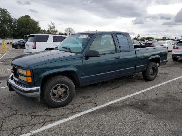 1GTEC19M7VE532736 - 1997 GMC SIERRA C1500 GREEN photo 1