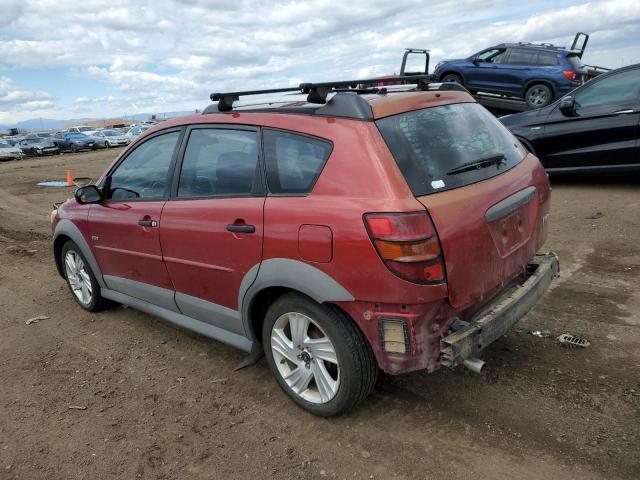 5Y2SL67807Z414934 - 2007 PONTIAC VIBE RED photo 2