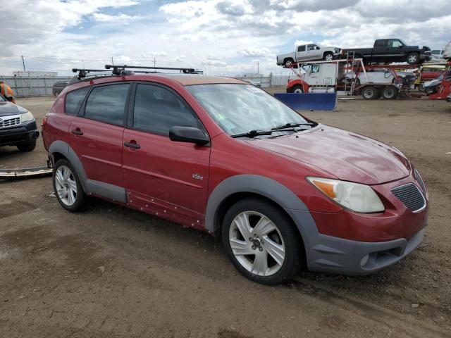 5Y2SL67807Z414934 - 2007 PONTIAC VIBE RED photo 4