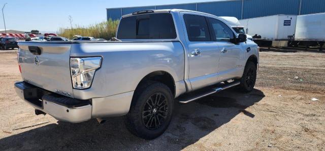 1N6AA1E55HN511825 - 2017 NISSAN TITAN SV SILVER photo 4