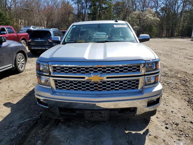 1GCVKREC0FZ350174 - 2015 CHEVROLET SILVERADO K1500 LT SILVER photo 5