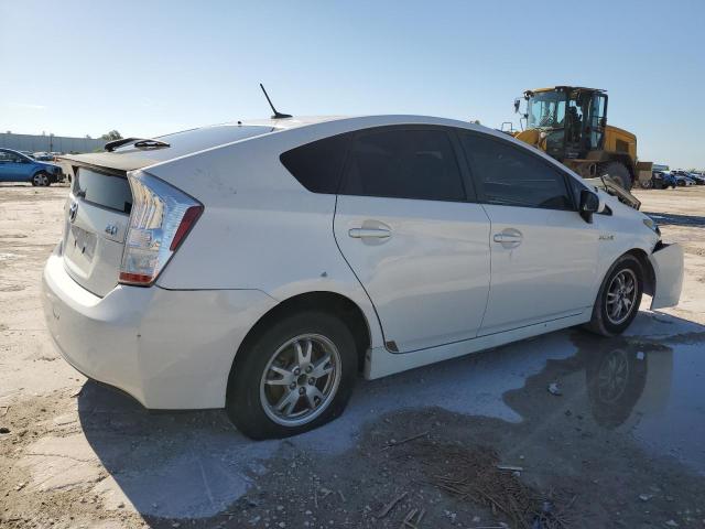 JTDKN3DUXA0222619 - 2010 TOYOTA PRIUS WHITE photo 3