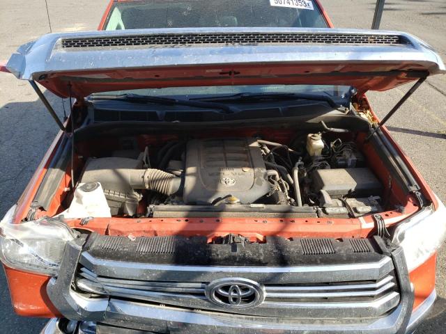 5TFUY5F14GX502499 - 2016 TOYOTA TUNDRA DOUBLE CAB SR/SR5 ORANGE photo 11