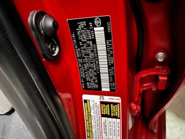 4T1G31AK1LU010699 - 2020 TOYOTA CAMRY SE RED photo 10