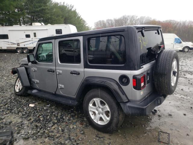 1C4HJXDG2MW523586 - 2021 JEEP WRANGLER U SPORT SILVER photo 2