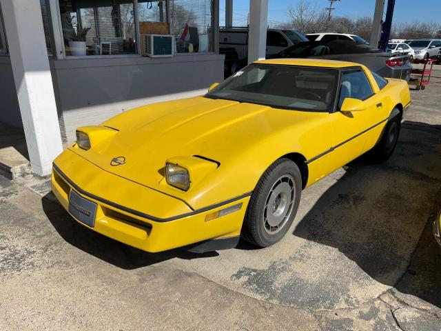 1G1AY078XE5130783 - 1984 CHEVROLET CORVETTE YELLOW photo 2